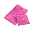 Hot Sale Jewelry Square Packaging Bag Custom Logo Envelope Microfiber Suede Jewelry Pouches