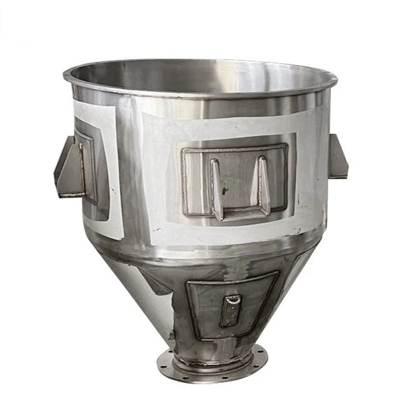 Custom Sheet Metal Hopper Fabrication Durable Stainless Steel Carbon Steel Mining Agriculture Food Grade Use ISO9001 CE
