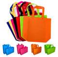 Wholesale Cheap Eco-Friendly Non Woven Tote Bags Rope Letter Pattern Offset Printing Custom Design Branding Giveaways Daily Use