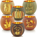 XHL Glass Candle Holders with Offset Printing Elegant Lantern Jars for Home Decoration Christmas Gifts Packed in a Gift Box