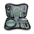 Pet Grooming Tool Set Pet Bath Brush Hair Scissors Travel Bowl Toothbrush Nail Clippers Dogs Cats Hair Removal Brushes