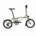 MINT TRI-FOLDING Bicycle T9C-349 9 Speed Steel Frame Clip Brake Foldable Light Weight 16 Inch Folding Bike