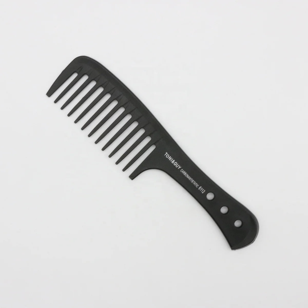 Factory Direct Carbon Fiber Hair Styling Comb Big Tooth & Wide Tooth Design Domestic Daily Oil Head Big Back Head Laser Type