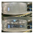 High Clear Switchable Smart Glass Fim Self-Adhesive Modern for Apartment Hospital Alexa/Google Home APP Decorative Control