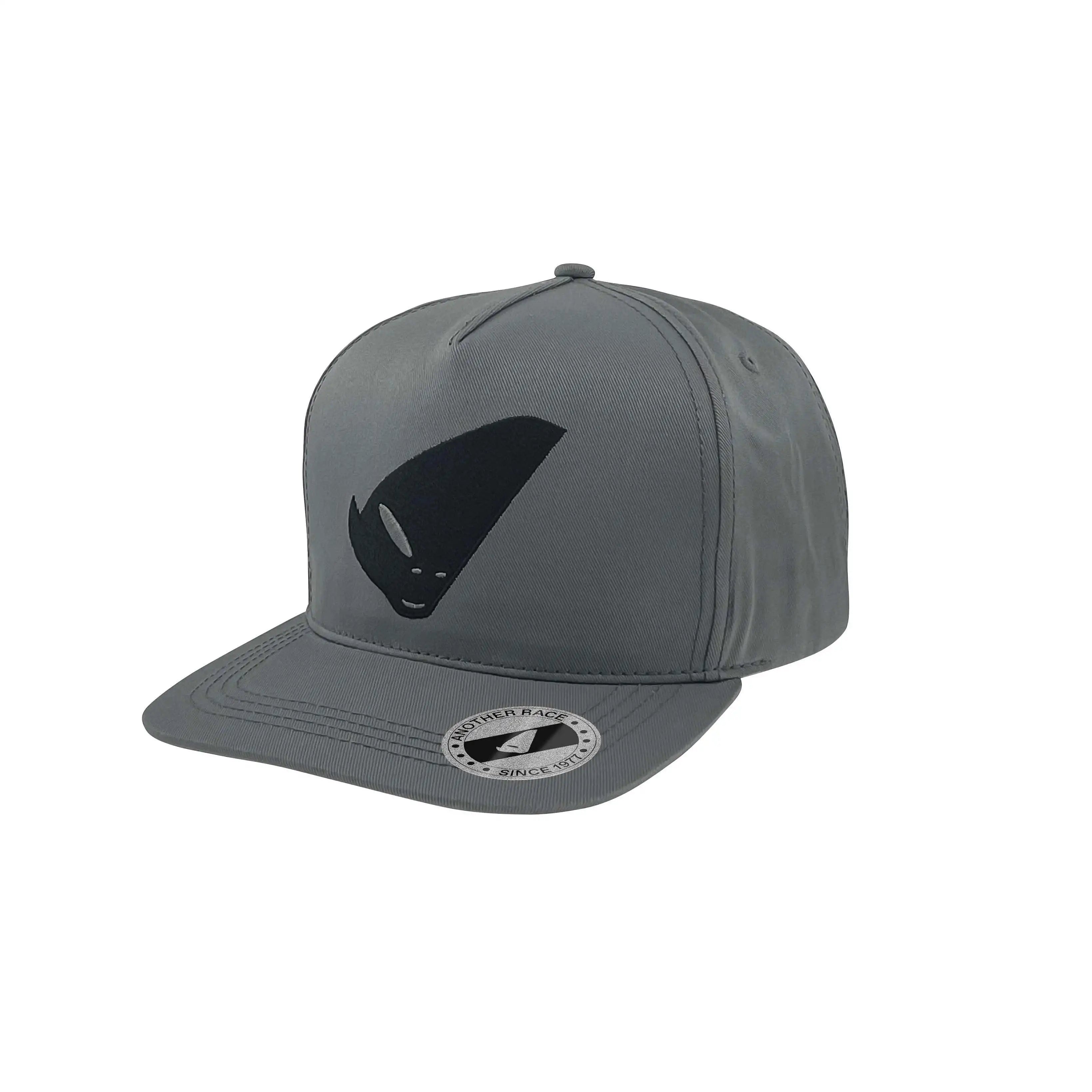 Alien Logo Grey Cycling & Mountaineering Cap with Black Detail
