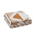 Supper Soft Warm Adults Kids-friend Luxury for Sofa Home Travel 100% Polyester Knitted Throw Blanket DQX