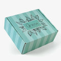 Custom Printed Corrugated Cardboard Paper Shoes Packaging Mailer Shipping Box With Logo