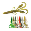 4pcs/bag 9cm 4.2g Crawfish Soft Plastic Swimbait Leurre Artificial Shrimps Soft Plastic Prawn Lure Saltwater Freshwater