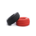 TUV Approval Red Black Battery DC 4mm2 Solar Cable 6mm2 PV Solar Power Cable Wire for Solar Panel TUV Xlpo Insulation