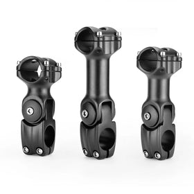 Magicbros Aluminum Alloy High-Strength Lightweight 276g Positive/Negative 60 Riser Bicycle Handlebar Stem Adjustable Black
