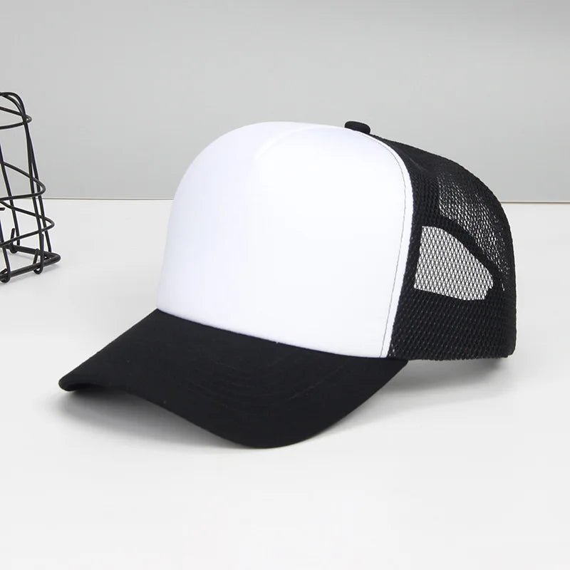 Custom Hats Manufacturer Mens Foam Mesh Back Trucker Baseball for Men