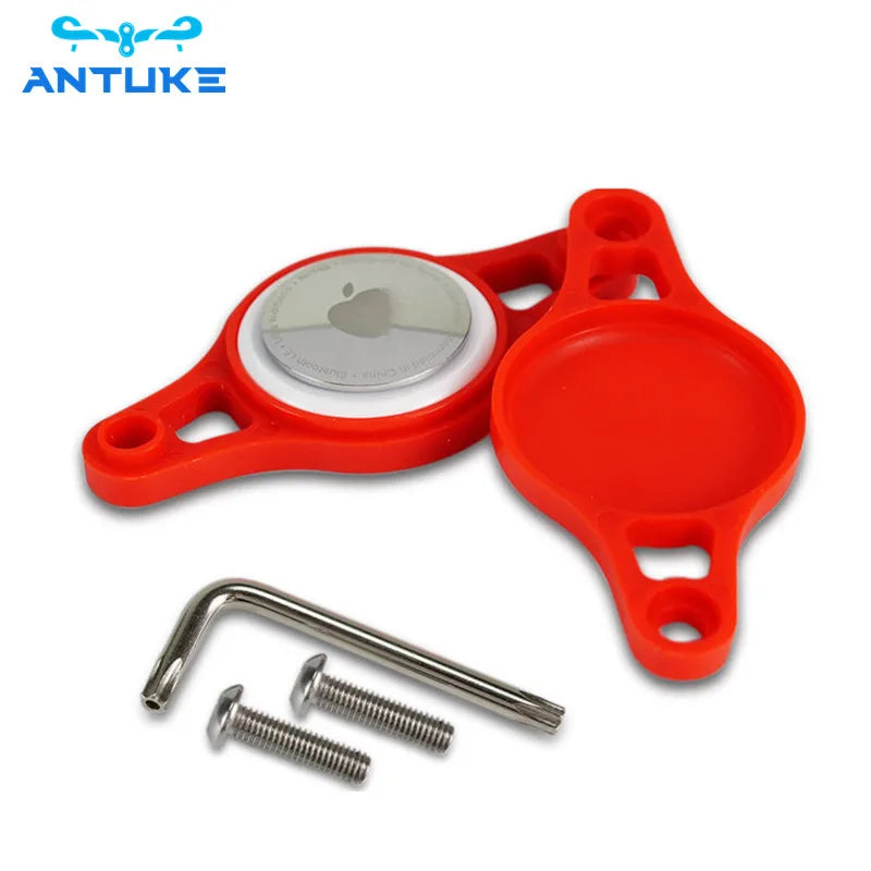 Bicycle Airtag Tracker Bracket Protective Case Universal Bicycle Hidden Anti Theft Tracking Locator Bicycle Accessories