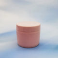 250ml Green pink Color  pp Lip Balm Lotion Cream Plastic Jars with Silver Edge  Cosmetic Plastic Beauty Makeup Jars Container