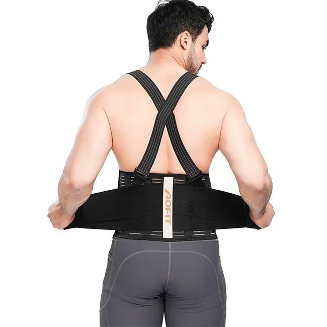 Aofeite Wholesale New Lower Back Wearable Lumbar Posture Corrector Adjustable Upper Back Support Brace Belt Stretcher