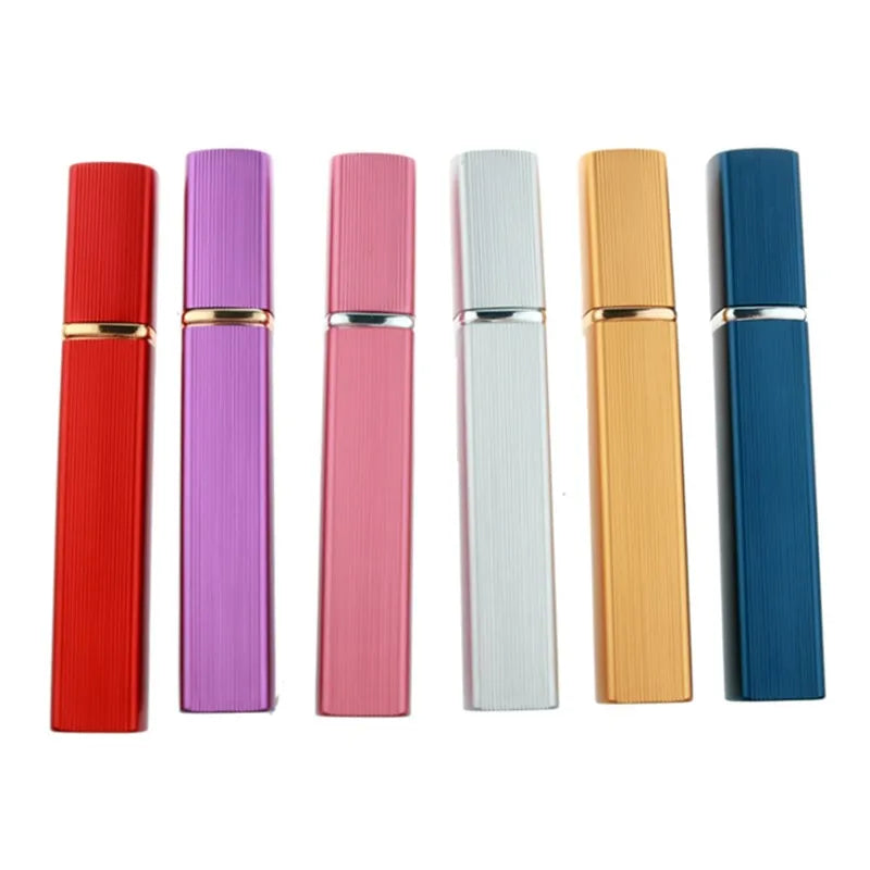 5ml Perfume Atomiser Refillable Empty Spray Bottle Scent Pump Case Portable Travel Accessories Empty Travel Bottles with Funnel