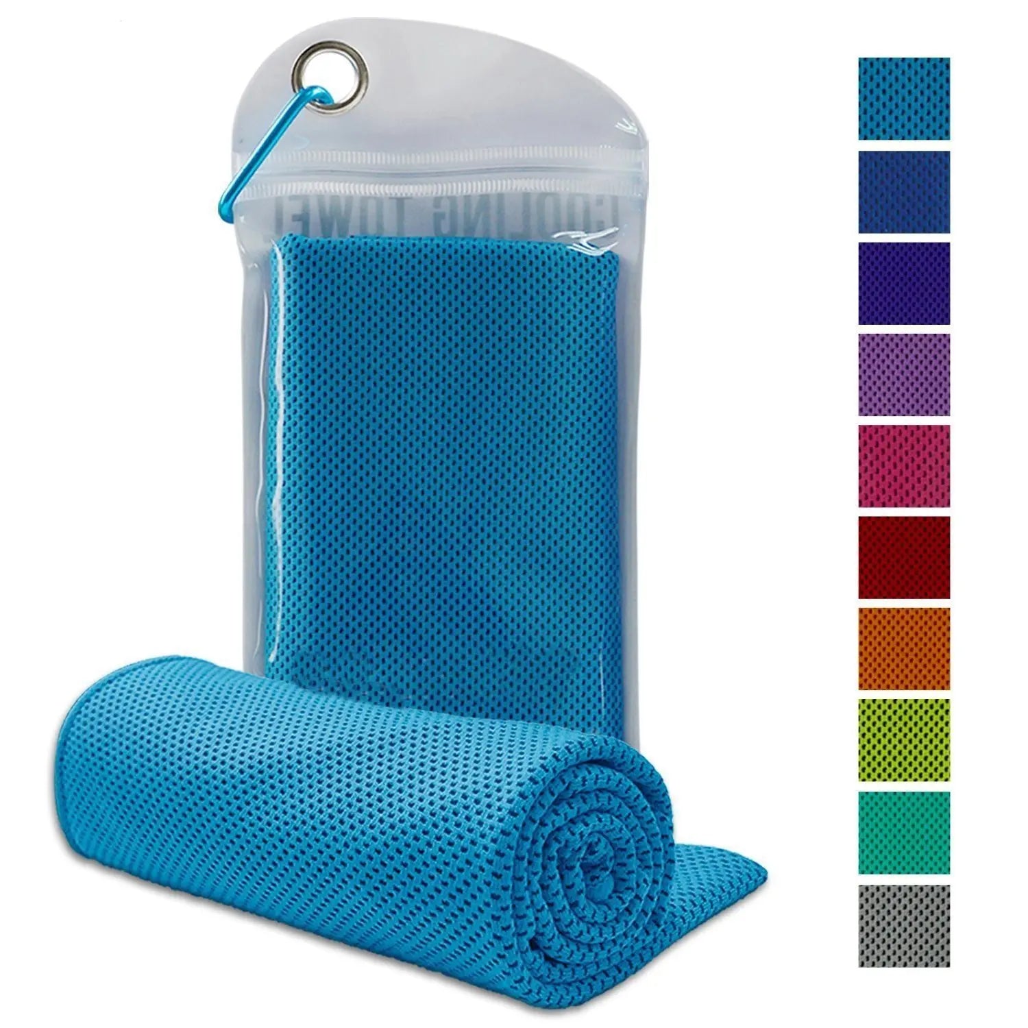 Premium Custom Microfiber Towel for Sports Cooling Quick-Dry Gym Workout Outdoor Logo Promotional Cheap Christmas Gift