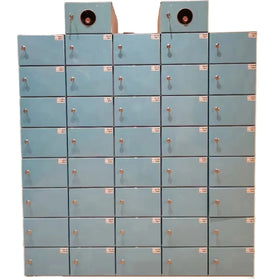 Direct From Factory Easy Lockers Model 195 Durable ABS Plastic Lockers for Shoes Secure and Sanitize Footwear Keep Clean Tidy