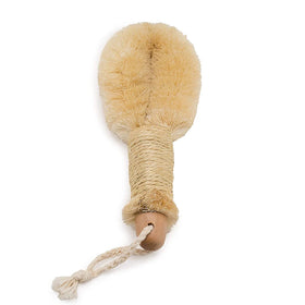 Naturals Wooden Bath Shower Dry Skin and Body Back Sisal Cleaning Brush