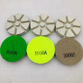 Factory Hot Sell Durable Concrete Floor Polish 3 Step Concrete Polishing Pads for Concrete Floor Grinding