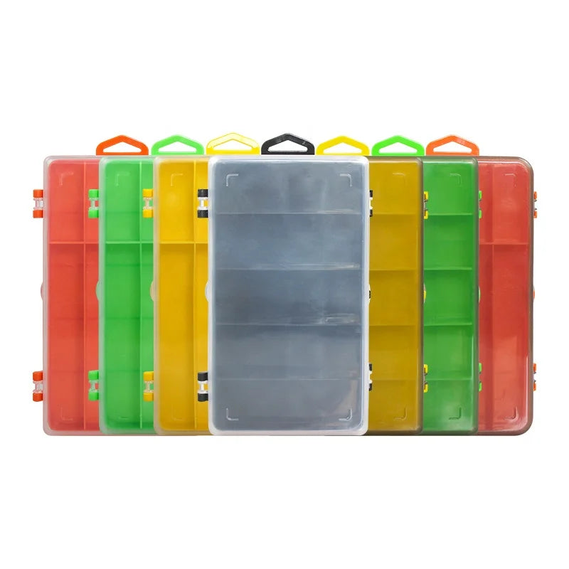 Outdoor Soft Fishing Storage Box PP Material Double-sided Design Multi-color Options Below 20L Capacity Lake Stream River Use