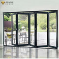 AS2047 Australian Standard Heat Insulation Exterior Aluminum Bi Fold Glass Slide Fold Door System