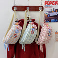 New Large Capacity Simple Corduroy Summer  Women's Shoulder Bag Full Chest Bag