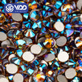 VDD SS4-SS30 High Quality 079 Topaz AB Glass Rhinestone Crystals Strass Flatback Stone For Nail Art Craft Decoration Accessories
