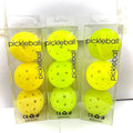 Seamless Outdoor 40 Holes Pickleballs USAPA Approved Quality Customized Logo Rotational Molding Paddle Balls