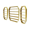 Wall-Mounted Metal Nail Polish Display Rack