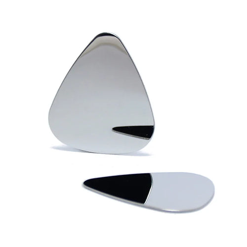 0.3mm Stainless Steel Metal Picks Plectrum Bass Electric Guitar Picks for Guitar Parts & Accessories