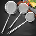 Hot Sale Kitchen Strainer Colander 304 Stainless Steel Flour Sieve Mesh Tea Strainer Home and Kitchen Gadgets Kitchen Utensils
