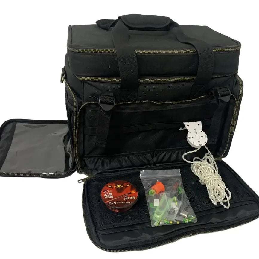 Hot Selling Portable Waterproof Fishing Tackle Backpack Backpack Fishing Bait Storage Bag for Baits Rigs Lines