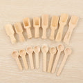 Tailai Brand Wooden Measuring Cups for Baking Wooden Measuring Tablespoon Ground Coffee Coffee Spoon Wood Craft