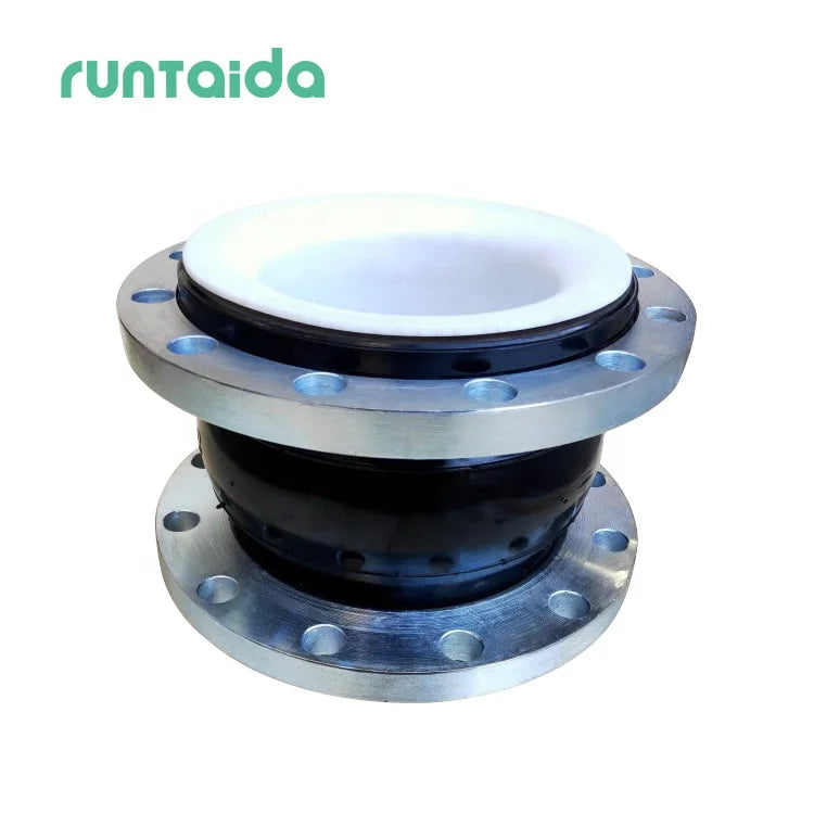 DIN DN125 Absorbing Resistant Corrosion Flex EPDM Vibration Ptfe Lined Junta De Borracha Rubber Joint