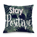 3D Pink Geometric Green Plant Pattern Cushion Cover Home Sofa Car Decor Cushion Pillow Case