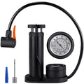 Portable Bicycle Pump Foot Pedal High Pressure Pump Mini Electric Bike Motorcycle Home Pedal Inflator