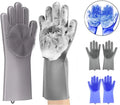 Durable Reusable Household Silicone Long Hand Magic Dishwashing Pet Kitchen Cleaning Glove