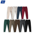 YLS Design Your Own Casual Mid Waist Heavyweight Jogger Pants for Men Plus Size Blank Cargo Drawstring Closure Eco-Friendly
