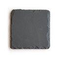 Wholesale Gloway Logo Black Natural Square Round Slate Coasters for Drink