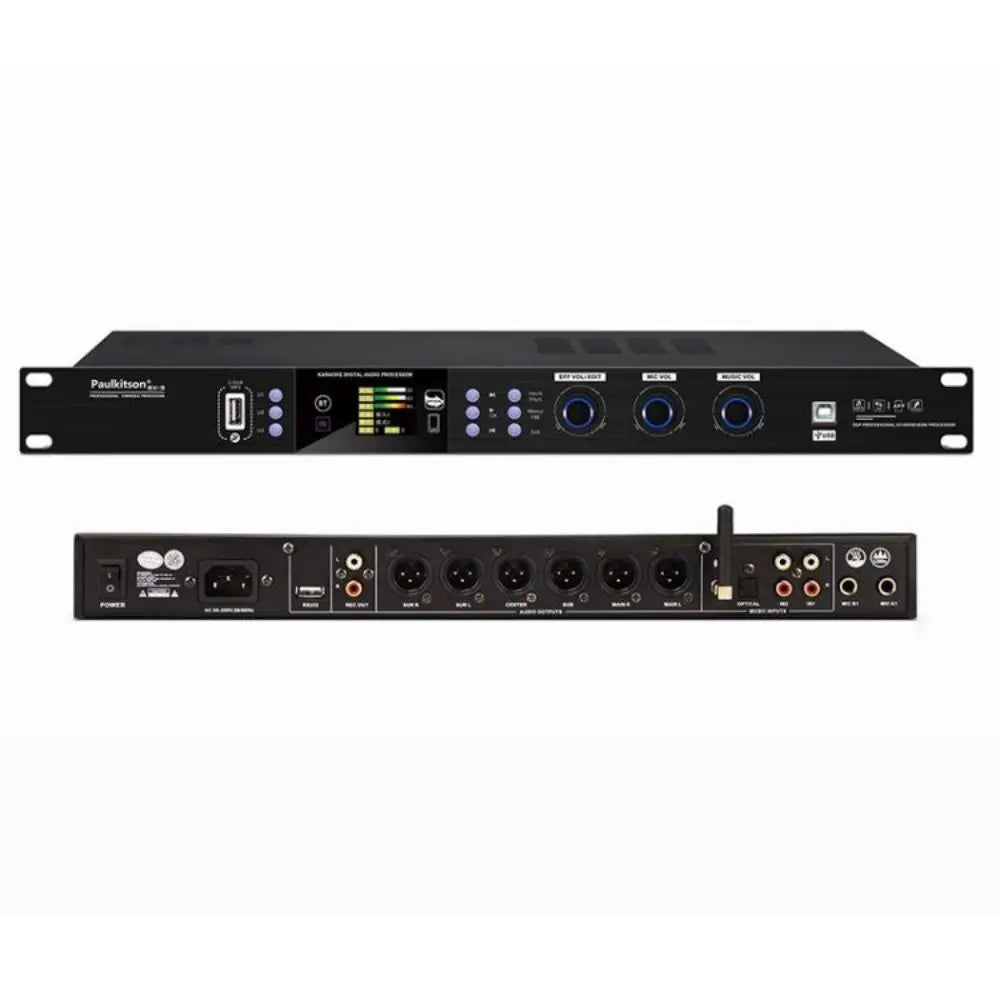 BX3 Professional Audio System Processor Front Effector with Digital Pre-Effector PC Software Interface Audio Sound Equipment