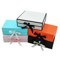 Wholesale Custom Luxury Rigid Gift Packaging Boxes with Embossing Matt Glossy Lamination UV Coating Recyclable for Clothes Shoes