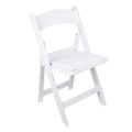 RTS Top Quality Wholesale Foldable Chair Wedding Event Plastic Wimbledon Garden White Resin Folding Outdoorchair