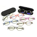 Round Espejuelos De Lectura Thin Optics Presbyopia Women Lentes De Lectura Optical EyeGlasses Frames Reading Glasses Men