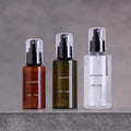 Spray Bottle 30ml 1oz PCR PET Amber Cylinder Fine Mist Pump Private Label Skin Care Essential Oil 100pcs Wholesale in Stock