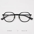 New Ring Titanium Frame Glasses Large Frame Korean Edition Glasses Frame Can Be Paired with Myopia Glasses