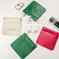 Wholesale Custom Logo PU Leather Bags Candy Pattern Fashion Soft Handle Travel Storage Dust Bags Jewelry Lipstick Data Cable