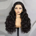 Letsfly 300% Density Glueless Wigs 13x4 Lace Frontal Wigs Raw Virgin Hair Fumi Loose Wavy Full 320gram 26inch 100% Human Hair
