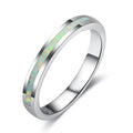Ready to Ship Hot Trending Opal Rings 925 Sterling Silver Heart Ring for Women