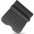 100x40CM Extra Long Non-Slip Bathtub Mat with Strong Suction Cup Machine Washable Bath Tub Shower Mat with Drain Hole for Safety