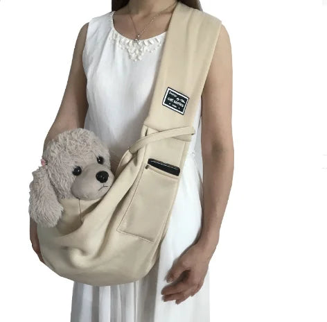 Hot Sale New Design Oxford Zipper Eco-Friendly Soft Pet Sling Shoulder Carry Bag for Dogs